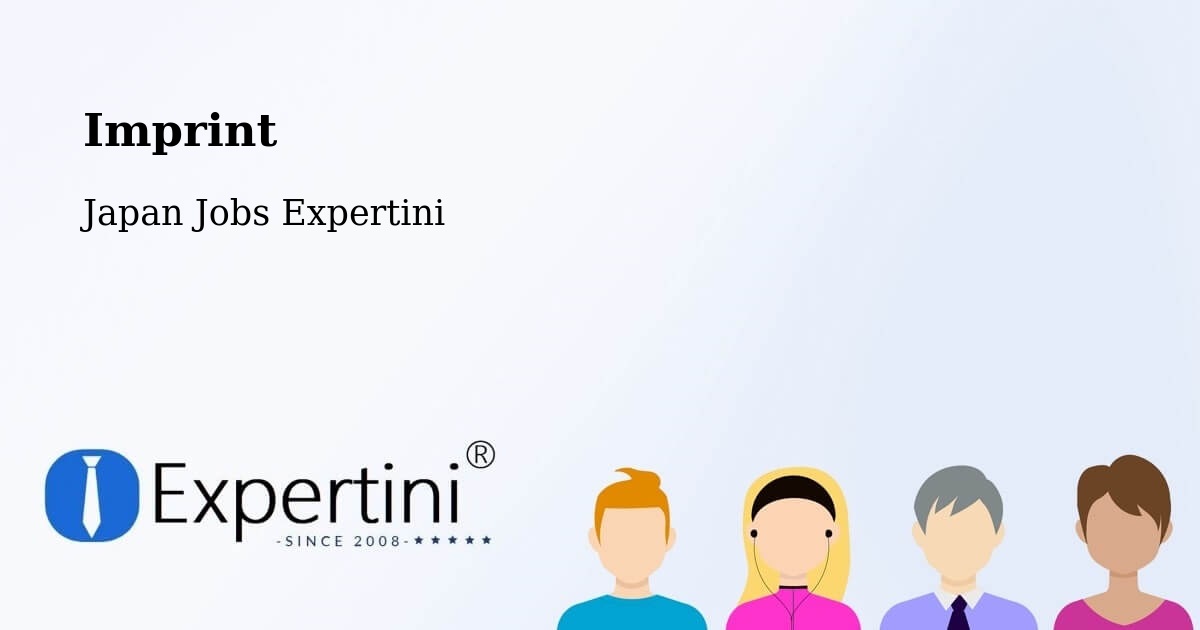 Imprint – Oyabe Shi - Japan Jobs Expertini