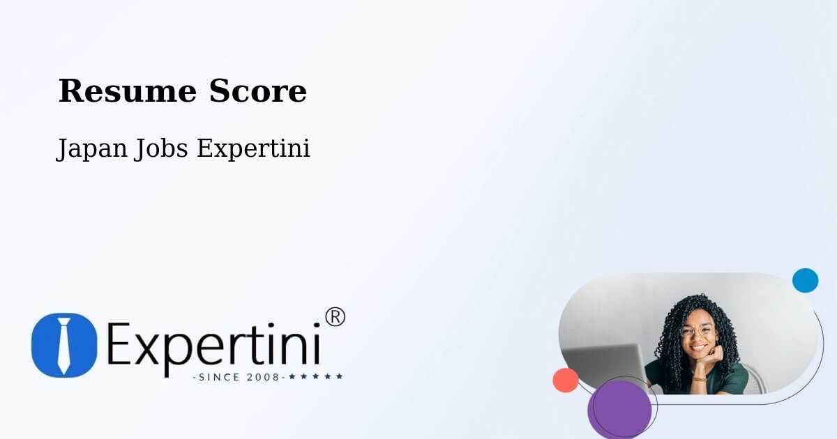 Resume Score & Job Description Match Tool – Oyabe Shi - Japan Jobs Expertini